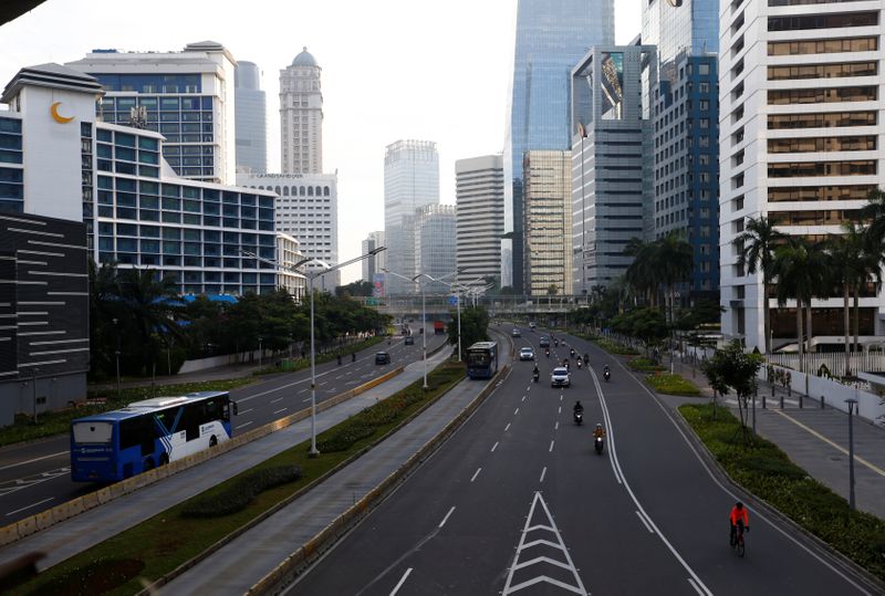 &copy; Reuters. 第1四半期インドネシアＧＤＰ、2001年以来の低成長　消費など低迷