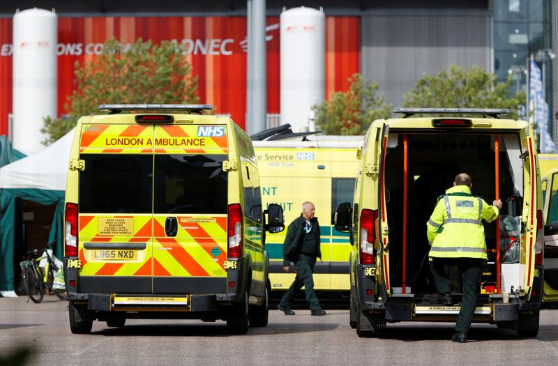 © Reuters. Outbreak of the coronavirus disease (COVID-19) in London