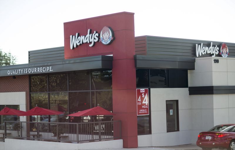 &copy; Reuters. A Wendy&apos;s Co restaurant is pictured in Monrovia