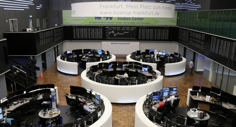 &copy; Reuters. The German share price index DAX graph is pictured at the stock exchange in Frankfurt