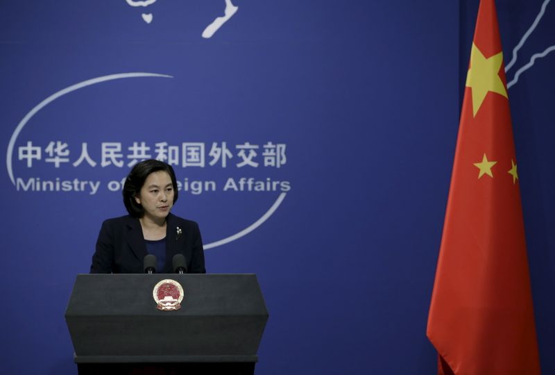 &copy; Reuters. 中国、コロナ発生源特定でＷＨＯ支援　ポンペオ氏発言は「うそ」