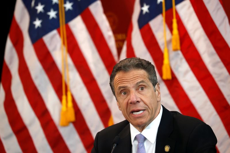 &copy; Reuters. Governador de NY, Andrew Cuomo