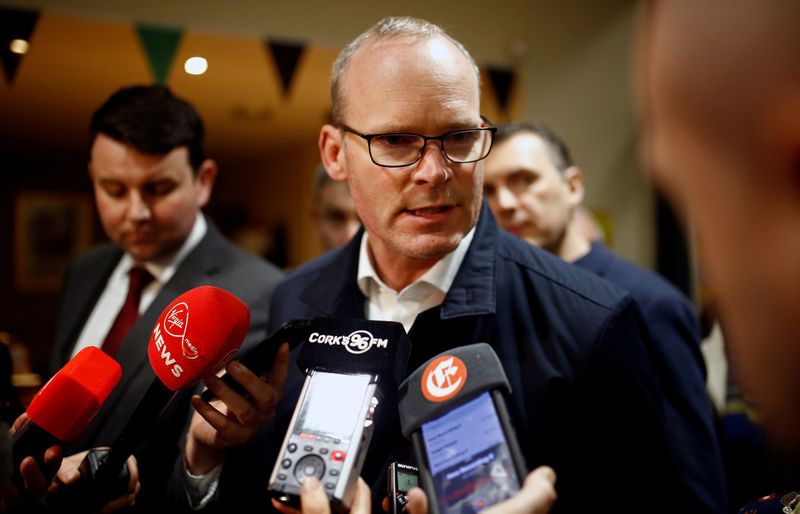 &copy; Reuters. FILE PHOTO: Irish Minister for Foreign Affairs Simon Coveney