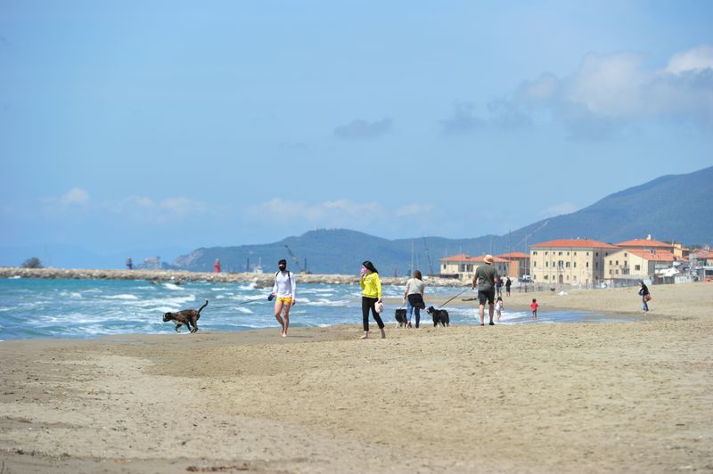 &copy; Reuters. The coronavirus disease (COVID-19) outbreak, in Castiglione della Pescaia