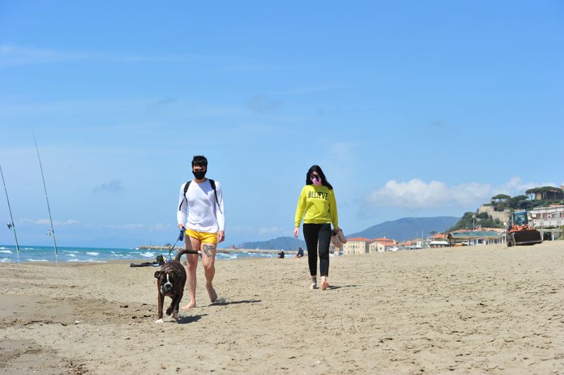 &copy; Reuters. The coronavirus disease (COVID-19) outbreak, in Castiglione della Pescaia