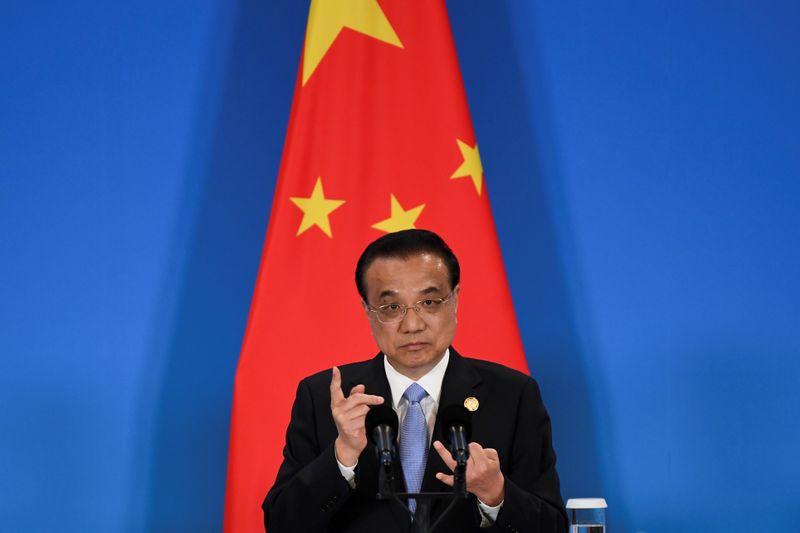 © Reuters. Primeiro-ministro da China, Li Keqiang