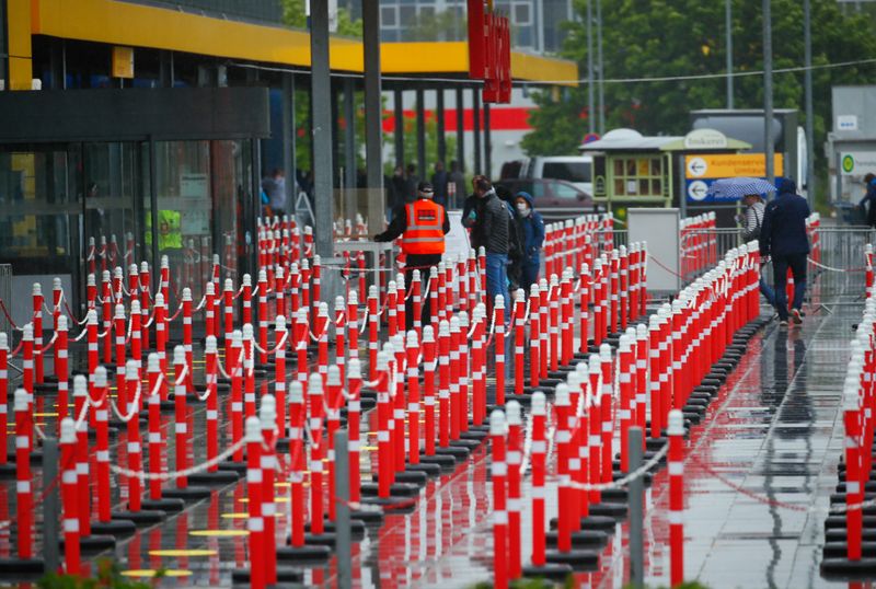 &copy; Reuters. The spread of the coronavirus disease (COVID-19) in Germany