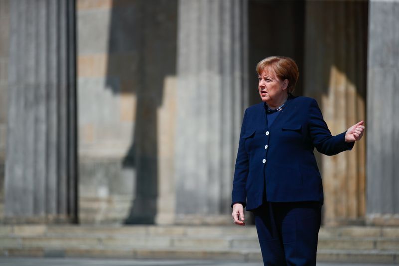 &copy; Reuters. FOTO DE ARCHVO: La canciller alemana, Angela Merkel, en Berlín