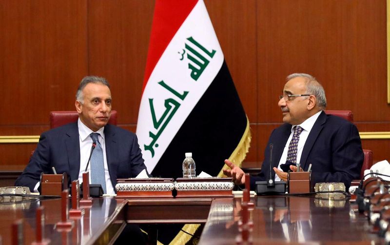 &copy; Reuters. ترامب يهنئ رئيس الوزراء العراقي الكاظمي على تشكيل حكومة