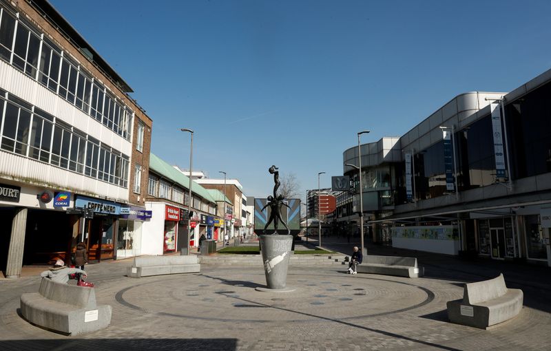 &copy; Reuters. FILE PHOTO: The spread of coronavirus disease (COVID-19) in Hemel Hempstead