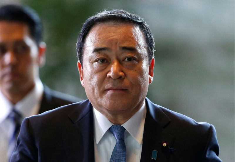 © Reuters. 韓国側と引き続き様々なレベルで対話＝輸出管理で梶山経産相