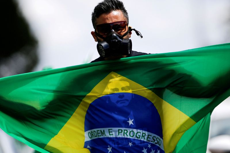 &copy; Reuters. ブラジル経済活動指数、3月は過去最大の落ち込み