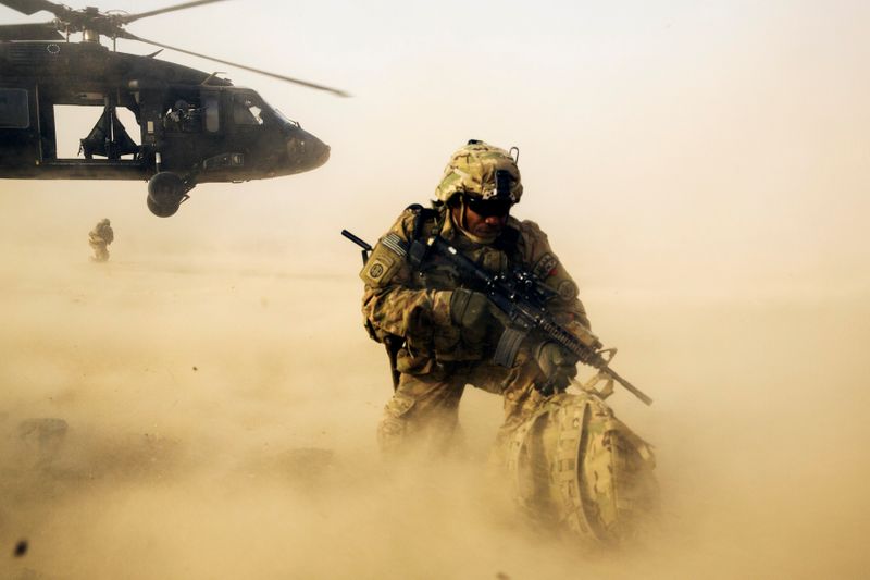 &copy; Reuters. البنتاجون: سحب القوات الأمريكية من أفغانستان مستمر