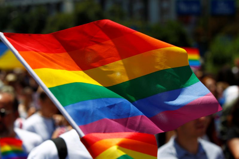 &copy; Reuters. NOUVELLE PROGRESSION DES VIOLENCES ANTI-LGBT EN 2019 EN FRANCE