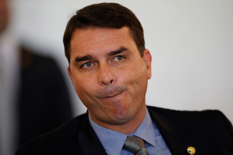 &copy; Reuters. Flávio Bolsonaro