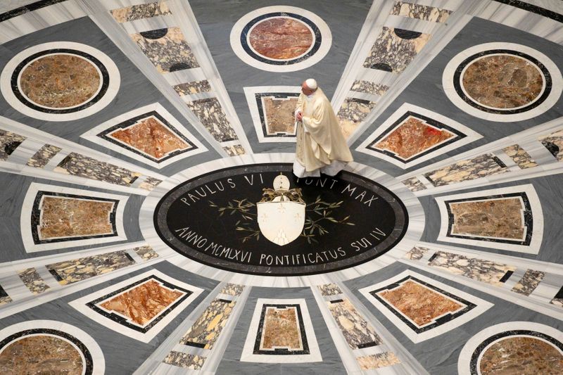 © Reuters. Birth centenary of the late Pope Saint John Paul II, at the Vatican