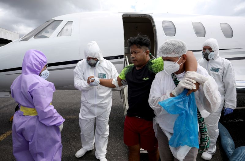 &copy; Reuters. Outbreak of the coronavirus disease (COVID-19), in Manaus