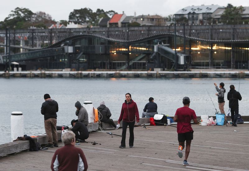 &copy; Reuters. Easing restrictions following the spread of the coronavirus disease (COVID-19) in Sydney