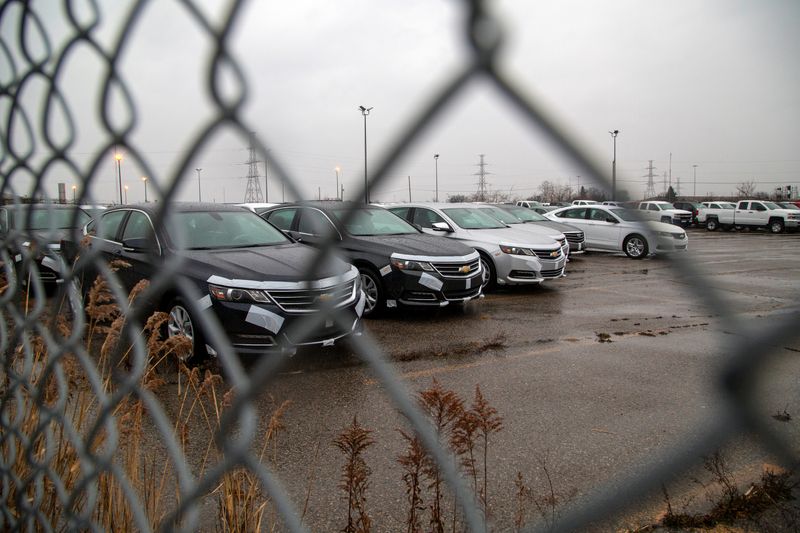 &copy; Reuters. The General Motors assembly plant in Oshawa