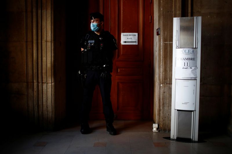 &copy; Reuters. Rwandan genocide suspect Felicien Kabuga&apos;s extradition hearing at Paris courthouse