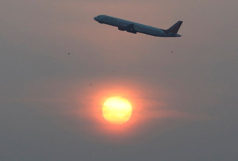 © Reuters. وزير: الهند ستسمح بتسيير رحلات طيران داخلية من 25 مايو
