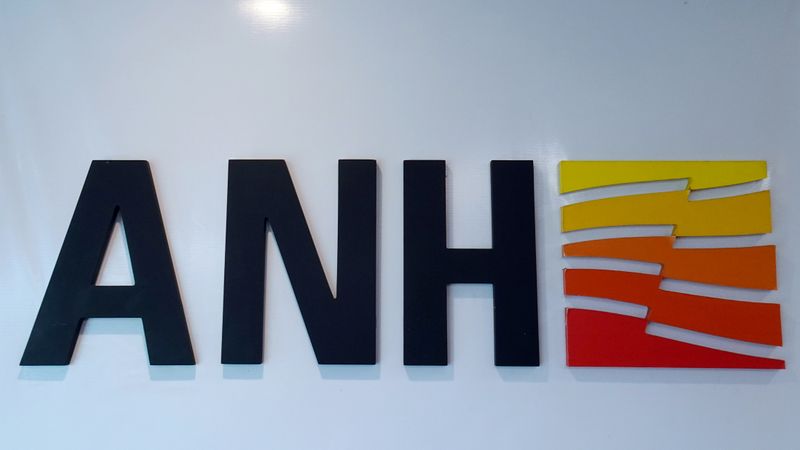 &copy; Reuters. Logo of Colombia&apos;s National Hydrocarbons Agency (ANH), is seen in Bogota