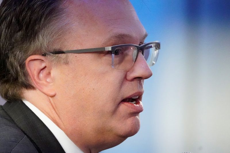 &copy; Reuters. FILE PHOTO: John Williams, CEO of the Federal Reserve Bank of New York, speaks at an event in New York