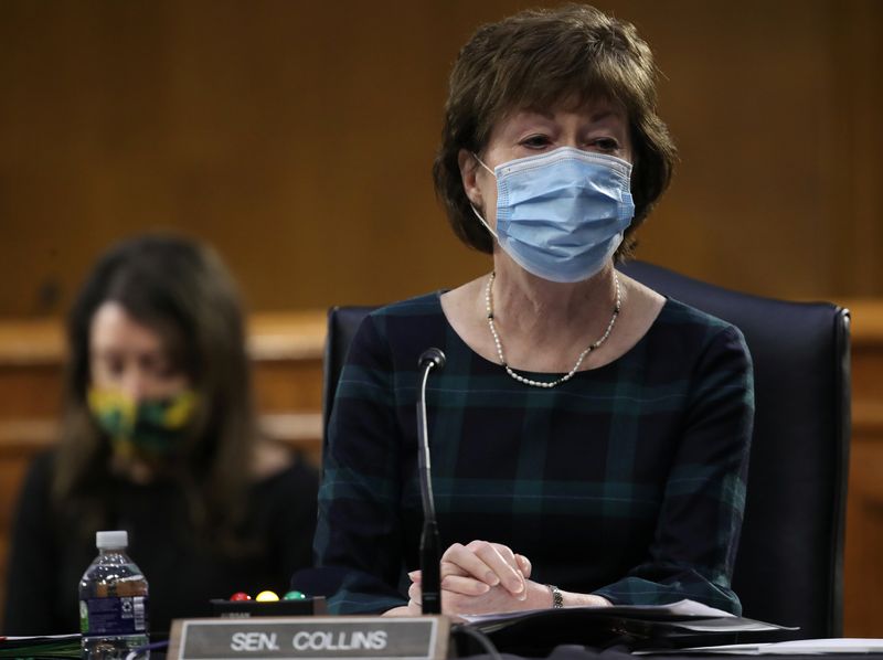 © Reuters. Senate Committee for Health, Education, Labor, and Pensions Hearing on the coronavirus disease (COVID-19) response, in Washington