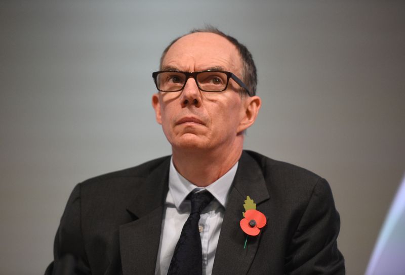 &copy; Reuters. FILE PHOTO: Bank of England Deputy Governor for Markets and Banking, Dave Ramsden attends a Bank of England news conference, in the City of London