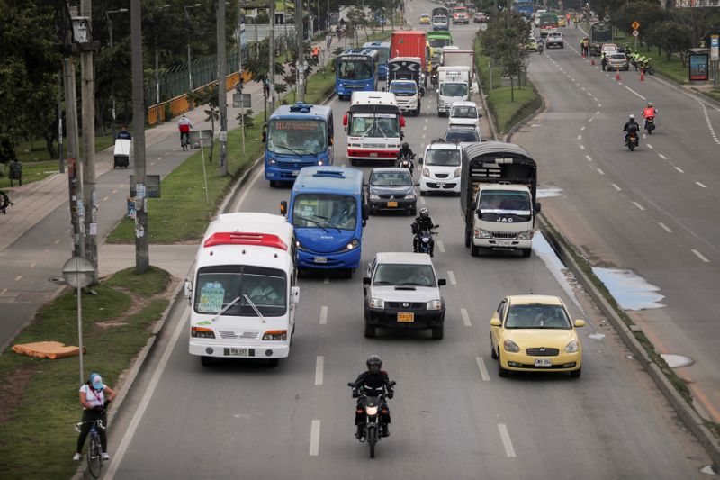 &copy; Reuters. Outbreak of the coronavirus disease (COVID-19) in Bogota