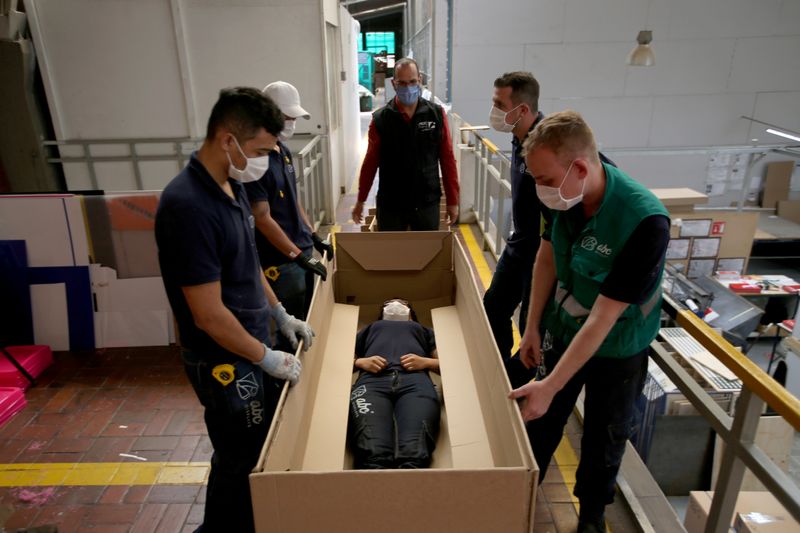 &copy; Reuters. The coronavirus disease (COVID-19) outbreak, in Bogota