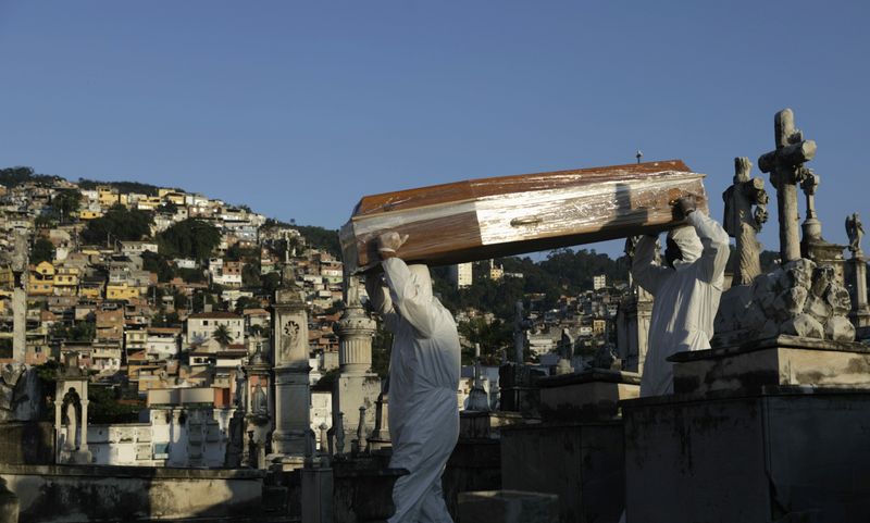 &copy; Reuters. Outbreak of the coronavirus disease (COVID-19), in Rio de Janeiro