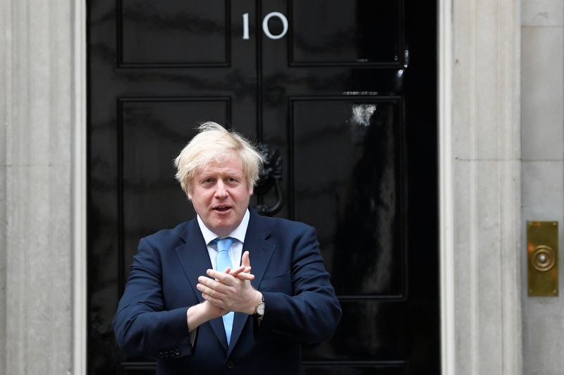 UK PM Johnson to update the public on coronavirus