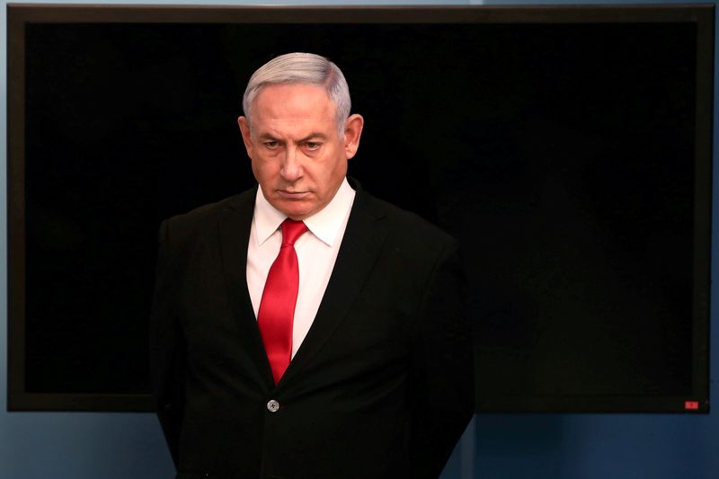 &copy; Reuters. FOTO DE ARCHIVO: Benjamin Netanyahu en Jerusalén