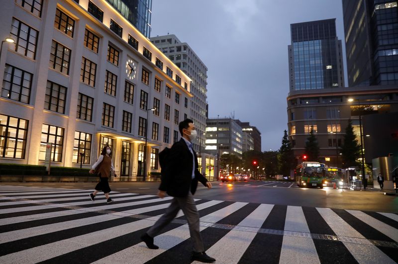 &copy; Reuters. LE JAPON VA LEVER L&apos;ÉTAT D&apos;URGENCE SANITAIRE À TOKYO