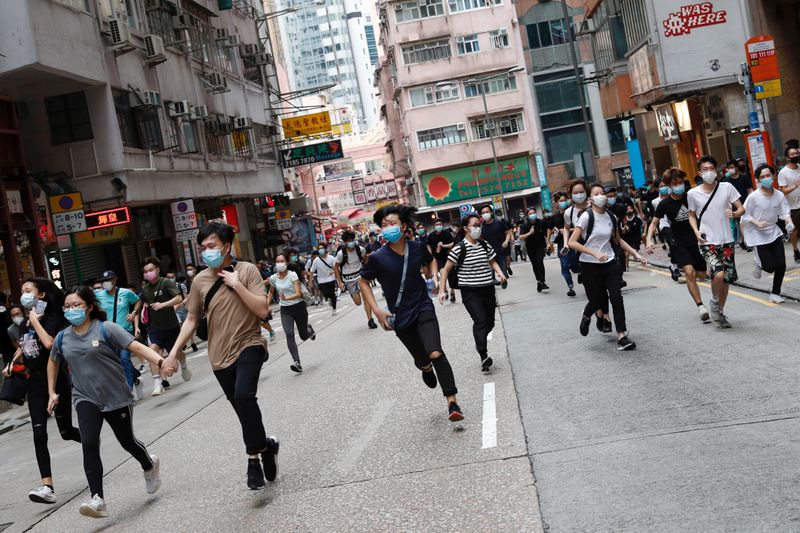&copy; Reuters. تايوان تتعهد بتقديم &quot;المساعدة اللازمة&quot; لشعب هونج كونج