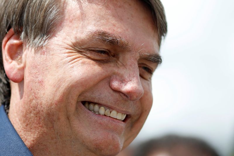 © Reuters. Presidente Jair Bolsonaro em Brasília