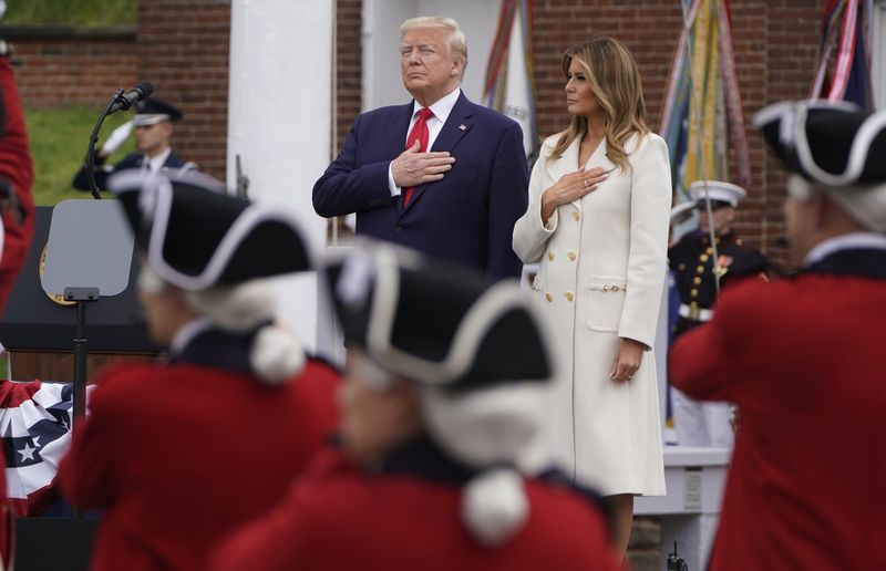 &copy; Reuters. U.S. President Donald Trump visits Fort McHenry on Memorial Day in Washington