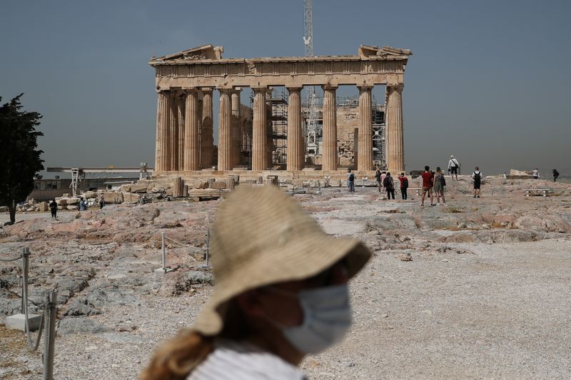 &copy; Reuters. ギリシャ経済、今年は6％縮小　21年はプラス回復へ＝中銀総裁