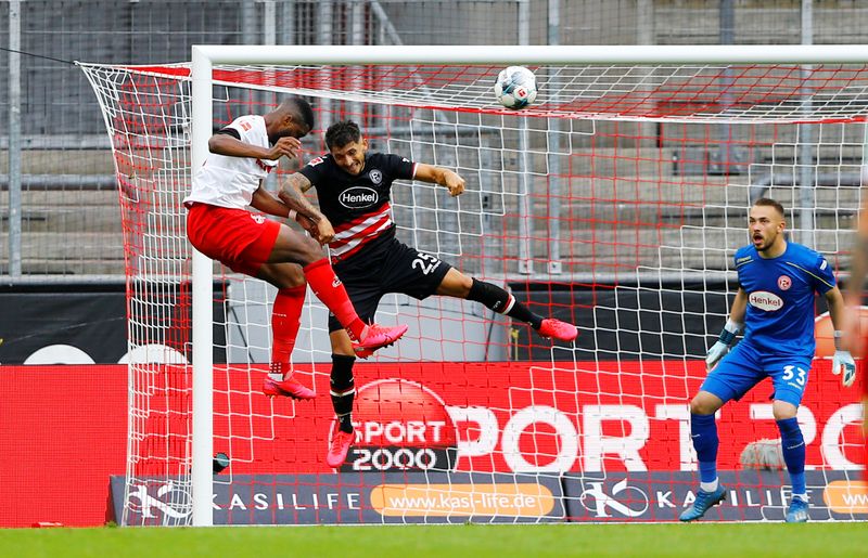 &copy; Reuters. Bundesliga - FC Cologne v Fortuna Dusseldorf