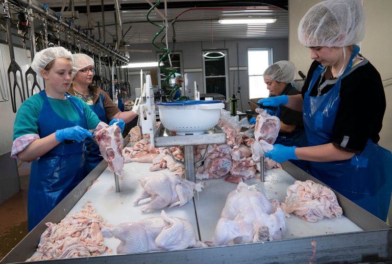 &copy; Reuters. Small meat processors backlogged as virus idles big plants