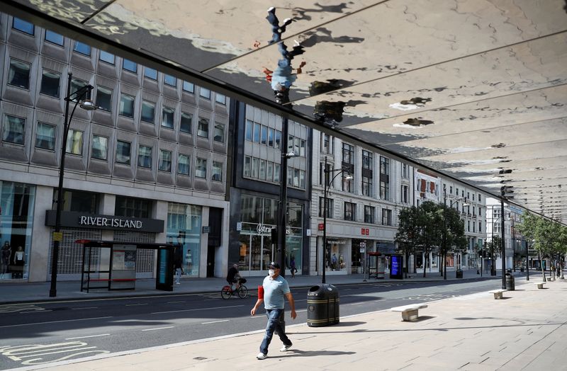 &copy; Reuters. Outbreak of the coronavirus disease (COVID-19) in London