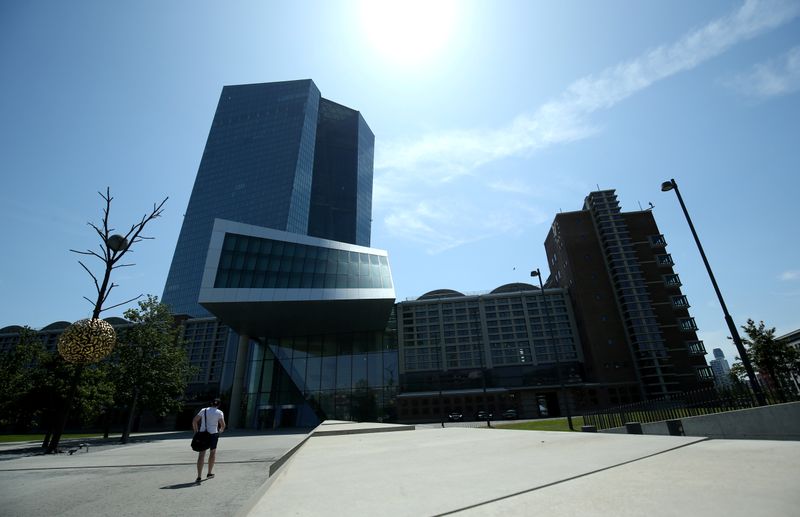 &copy; Reuters. FILE PHOTO: European Central Bank (ECB) news conference in Frankfurt