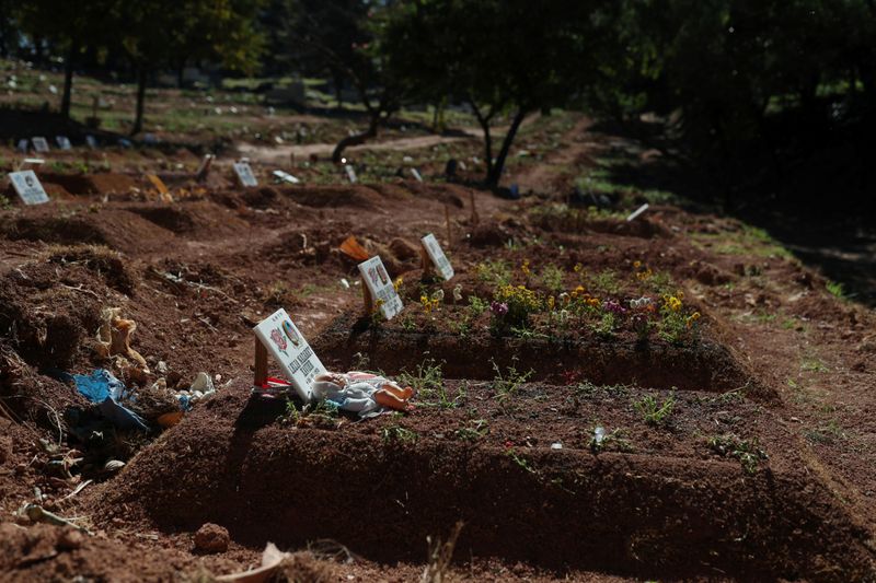 &copy; Reuters. Outbreak of the coronavirus disease (COVID-19), in Sao Paulo