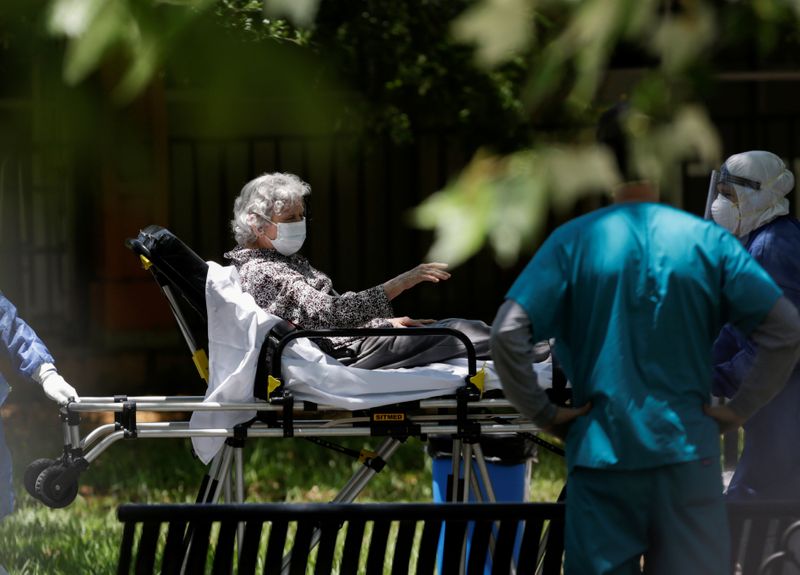 © Reuters. FILE PHOTO: The spread of the coronavirus disease (COVID-19) in Guadalupe, outskirts of Monterrey