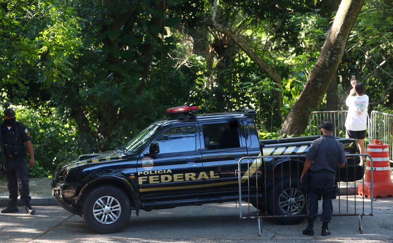 &copy; Reuters. Viatura da Polícia Federal no Rio de Janeiro