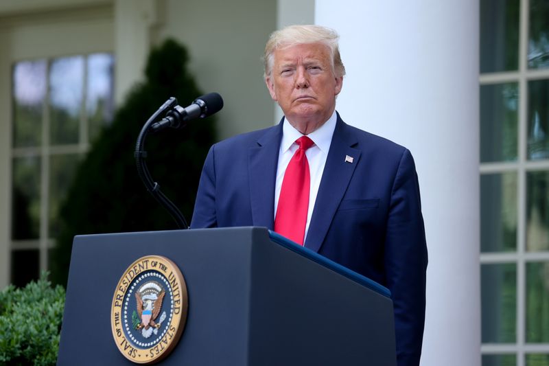 &copy; Reuters. Presidente dos EUA, Donald Trump, em Washington