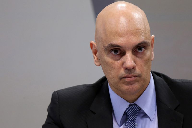 © Reuters. Ministro Alexandre de Moraes, do STF