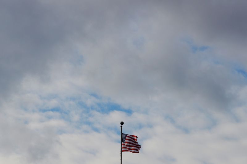 &copy; Reuters. FILE PHOTO:  A U.S. flag flies over MIT in Cambridge