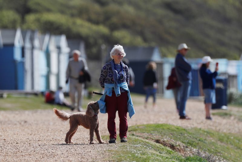 &copy; Reuters. The spread of the coronavirus disease (COVID-19) in Barton on Sea